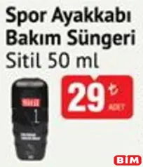 SİTİL SPOR AYAKKABI BAKIM SÜNGERİ 50 ML
